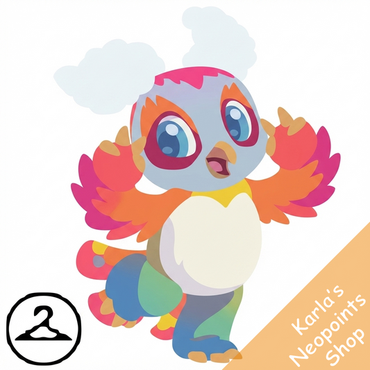 Prismatic Pansexual: Adoring Rainbow Vandagyre
