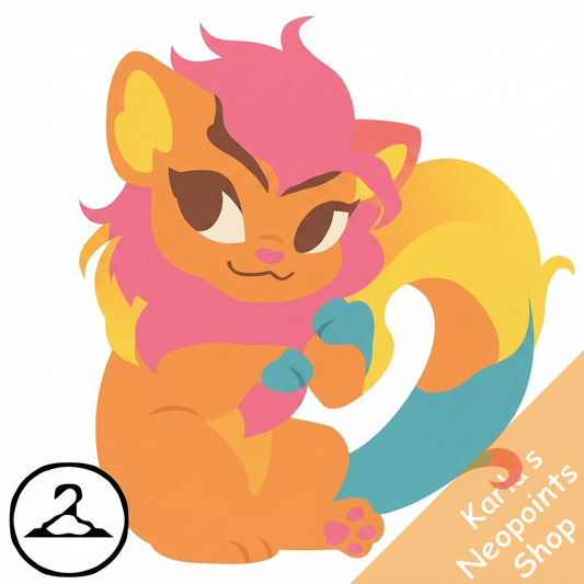 Prismatic Pansexual: Adoring Rainbow Xweetok