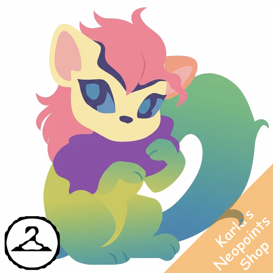 Prismatic Pastel: Adoring Rainbow Xweetok
