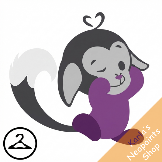 Prismatic Asexual: Adoring Rainbow Kacheek