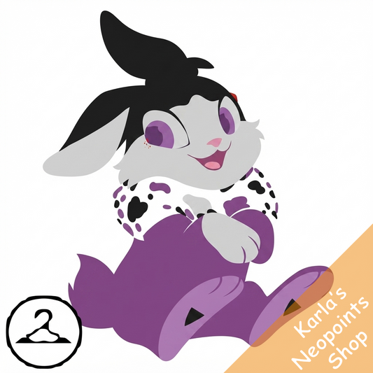 Prismatic Asexual: Adoring Rainbow Cybunny