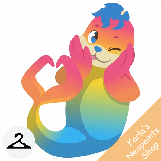 Prismatic Pansexual: Adoring Rainbow Tuskaninny