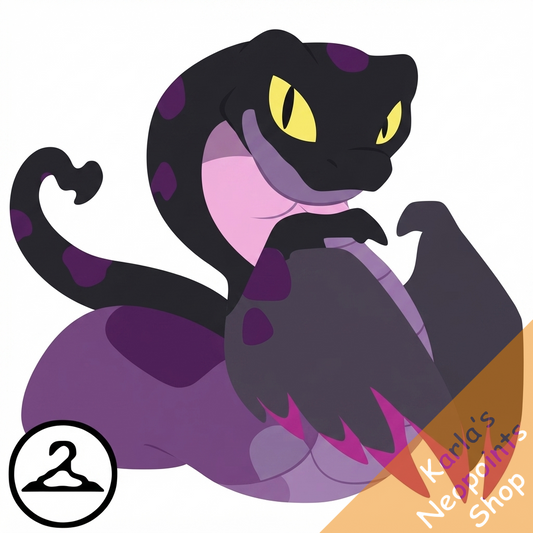 Prismatic Asexual: Adoring Rainbow Hissi