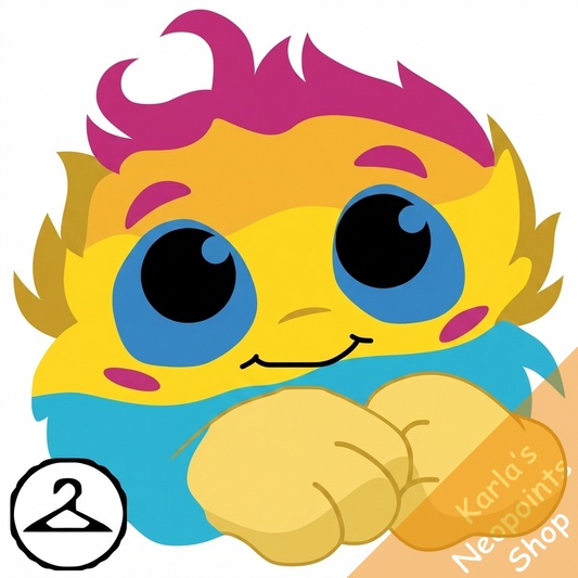 Prismatic Pansexual: Adoring Rainbow JubJub