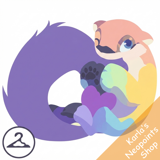 Prismatic Pastel: Adoring Rainbow Lutari