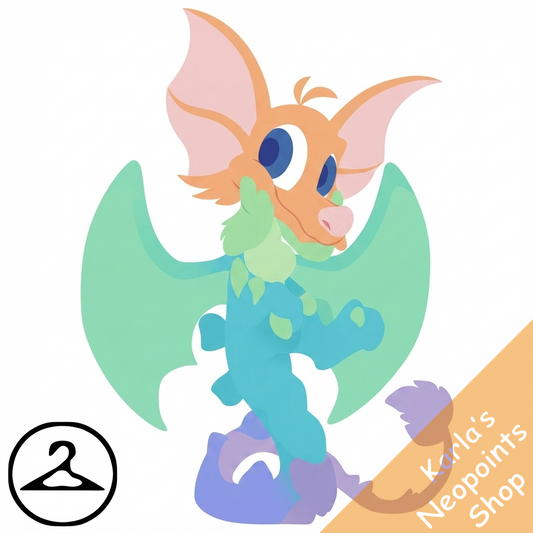 Prismatic Pastel: Adoring Rainbow Draik