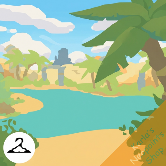 Quenching Lost Desert Oasis Background