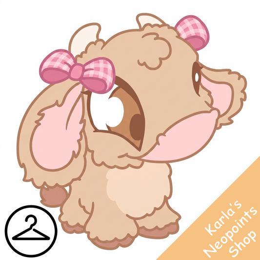 Adorable Tiny Fluffy Kau Oufit