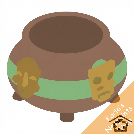 Mystery Island Cauldron