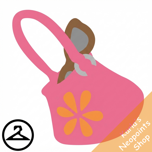 Pink Summer Quiggle Tote