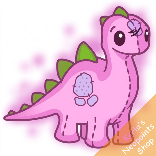Magical Red Chomby Plushie