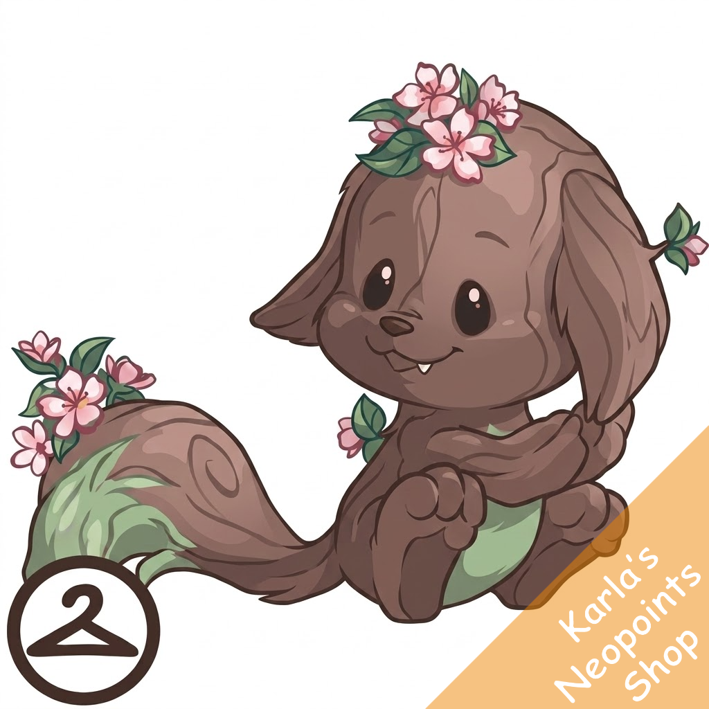 Prismatic Blossom: Blooming Woodland Kacheek