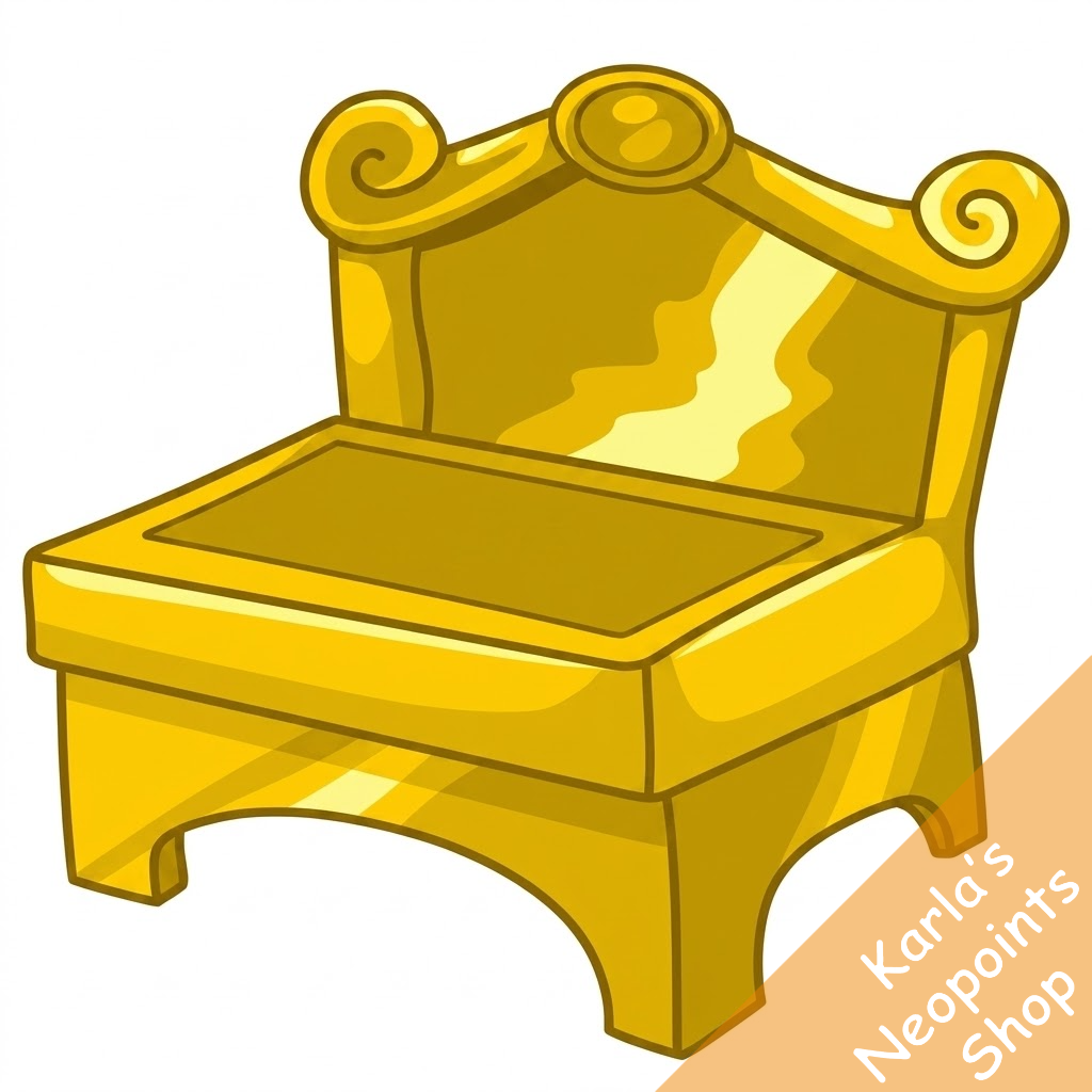 Golden Garden Bench