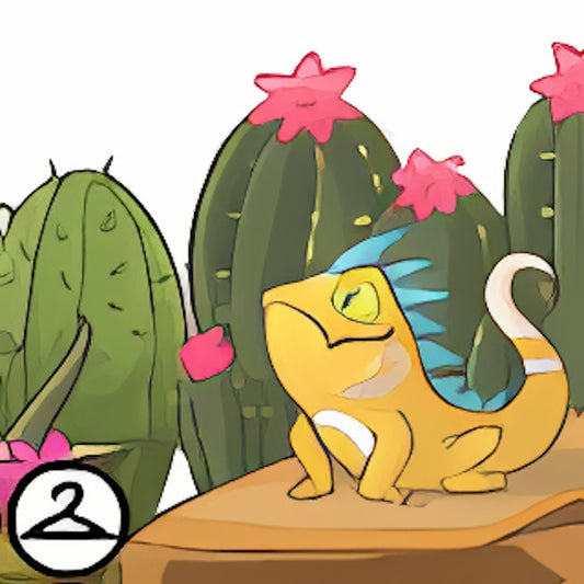 Desert Flora & Fauna Foreground