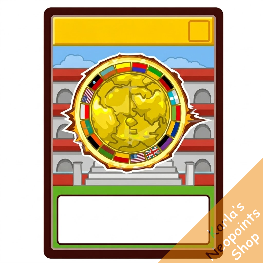 Altador Cup Collectable Card