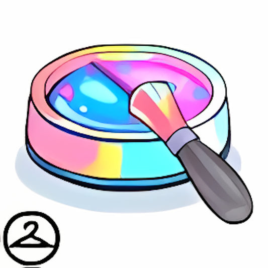 Pastel Glitter Makeup