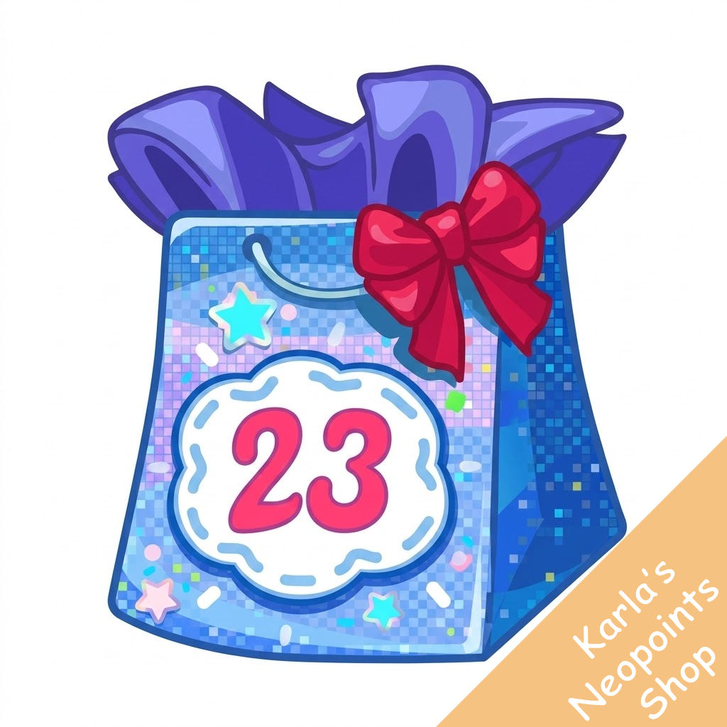 Neopets 23rd Birthday Goodie Bag