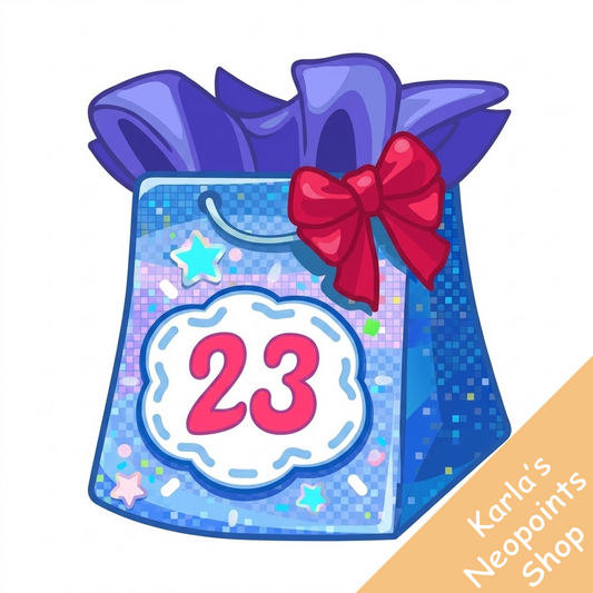 Neopets 23rd Birthday Goodie Bag