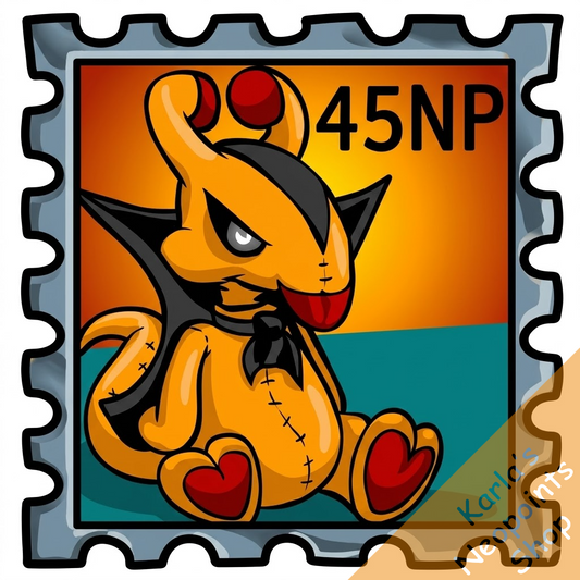 Count Von Roo Plushie Stamp