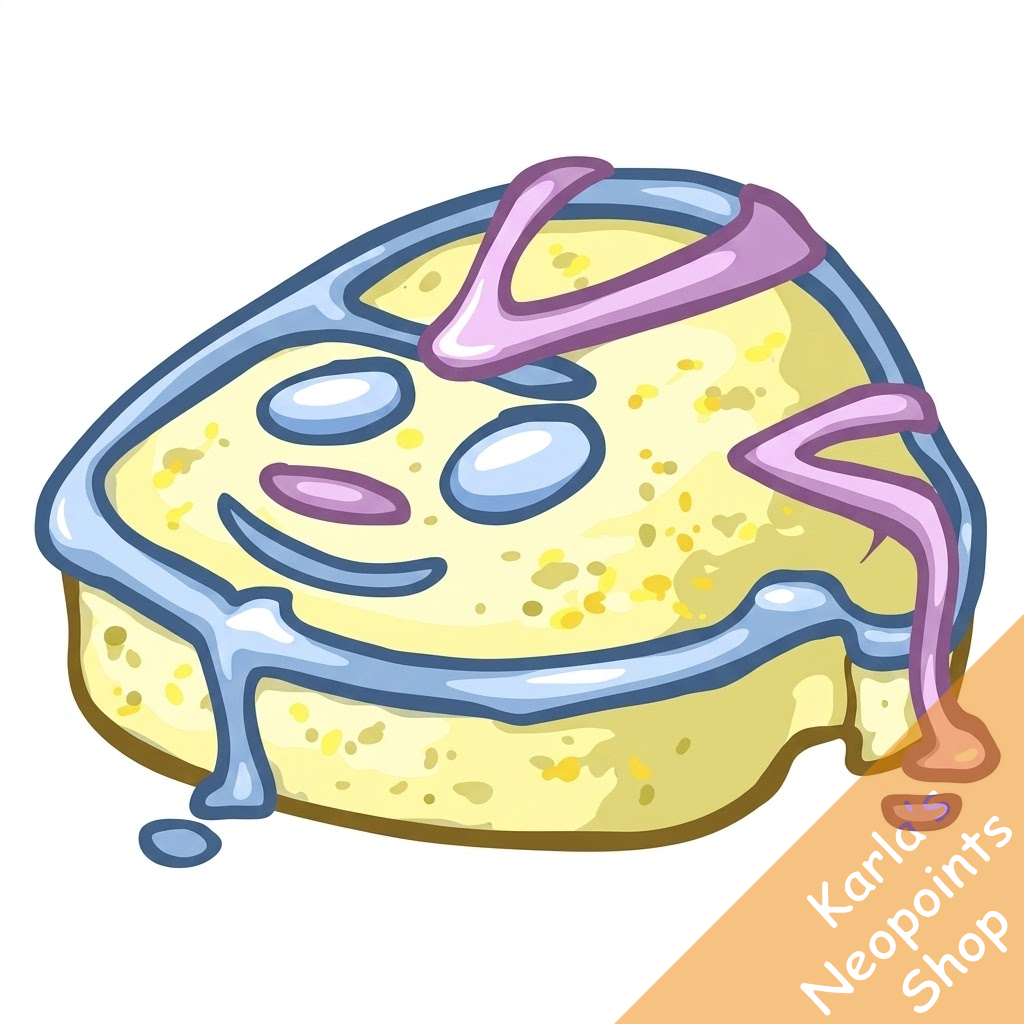 Striped Kacheek Frosted Rice Cake