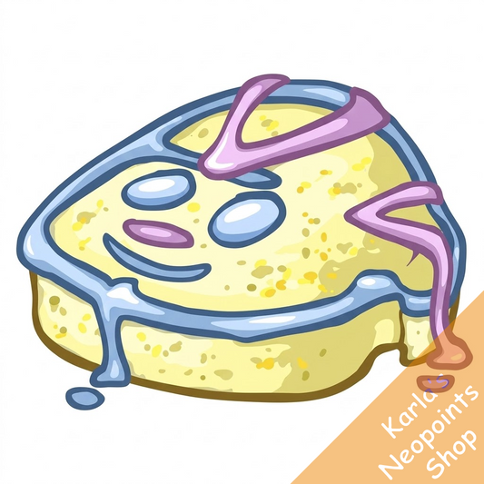 Striped Kacheek Frosted Rice Cake