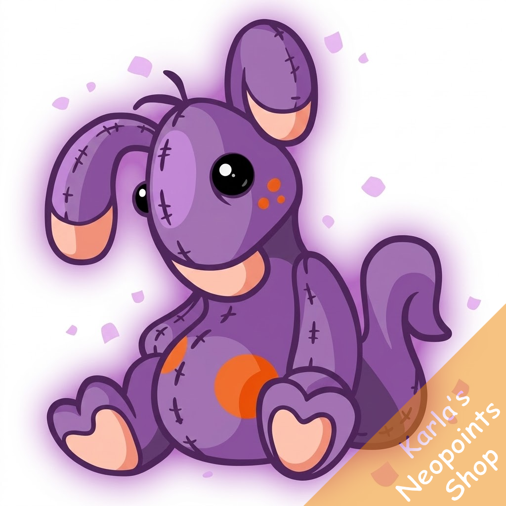 Magical Purple Blumaroo Plushie