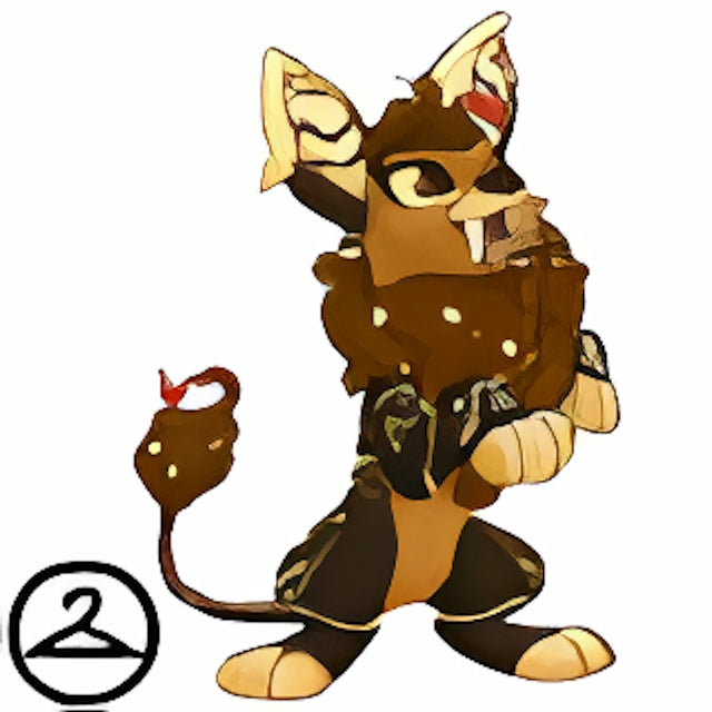 Prismatic Dark Caramel: Delightful Chocolate Varwolf