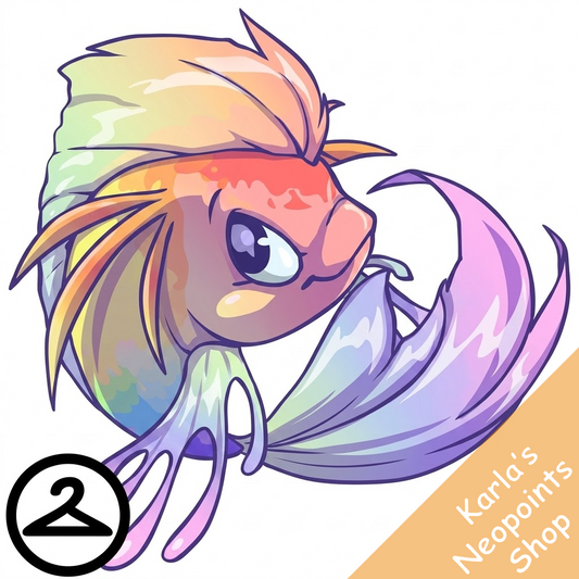 Prismatic Pastel: Adoring Rainbow Koi