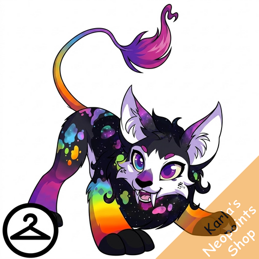 Adoring Rainbow Varwolf