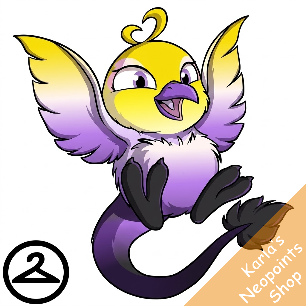 Prismatic Nonbinary: Adoring Rainbow Pteri