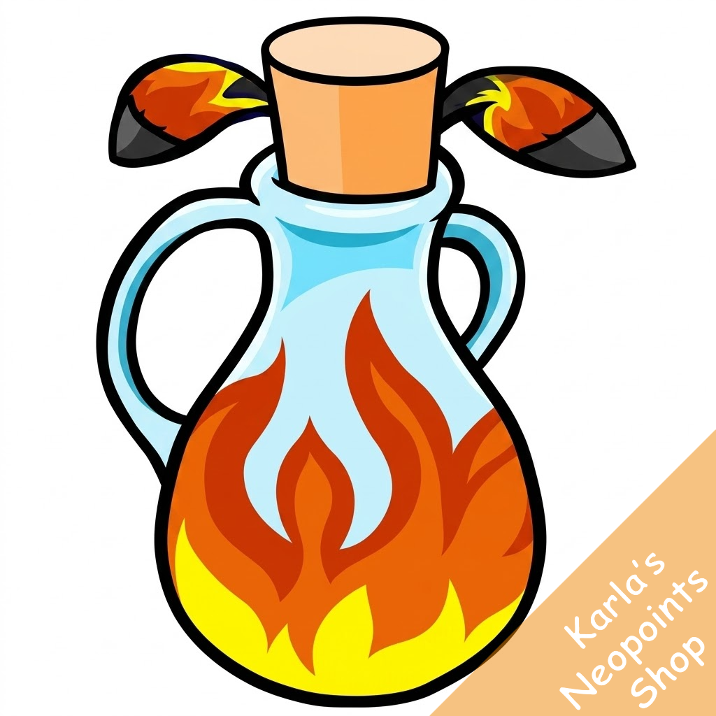 Fire Blumaroo Morphing Potion