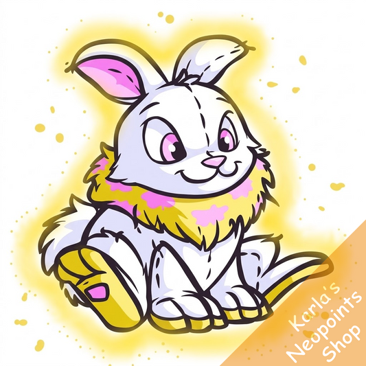 Magical Yellow Cybunny Plushie