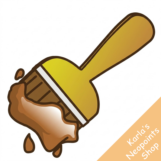 Brown Paint Brush