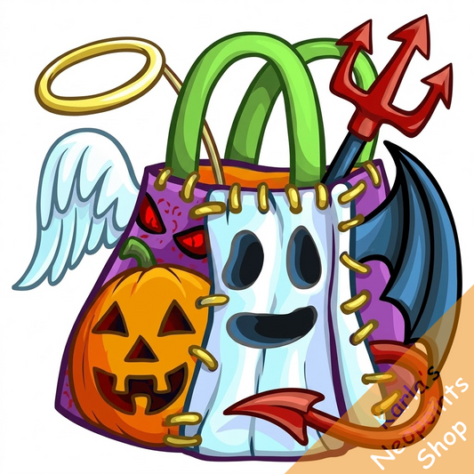 Undecided Costume Trick-or-Treat Bag