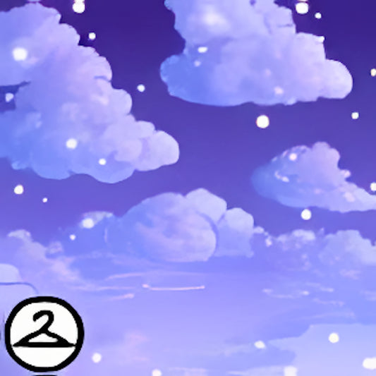 Dyeworks Purple: Dreamy Cloud Background