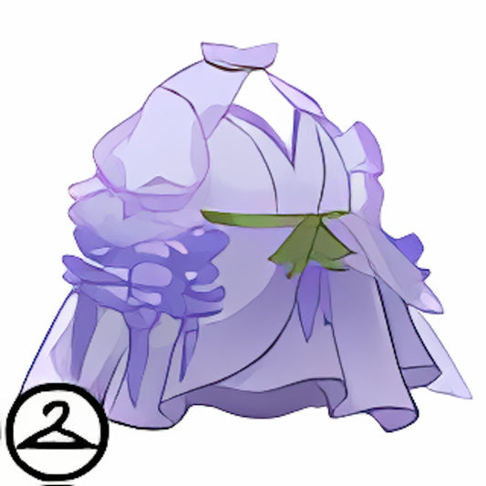 Whimsical Wisteria Gown