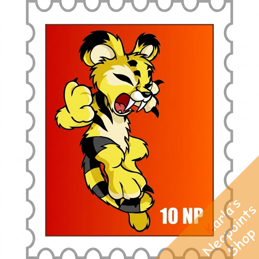 Tyrannian Kougra Stamp