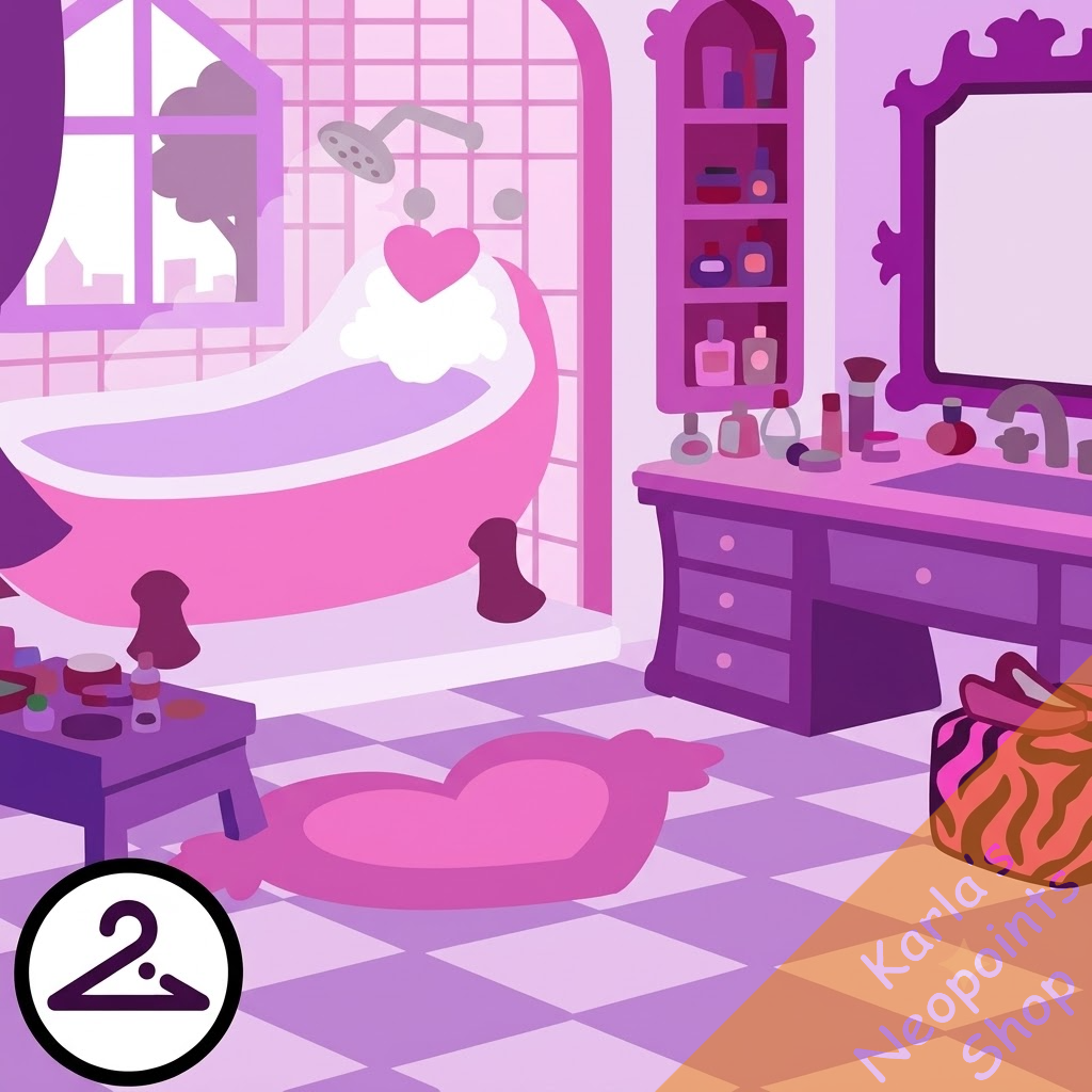 Emo Bathroom Background