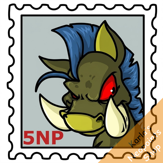 Darigan Moehog Stamp