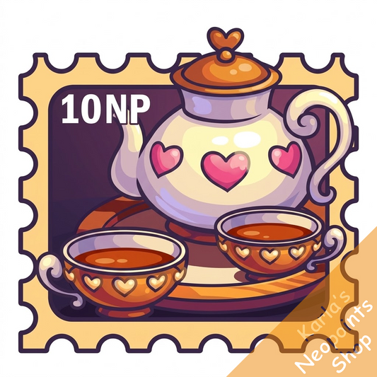 Tea Time Stamp