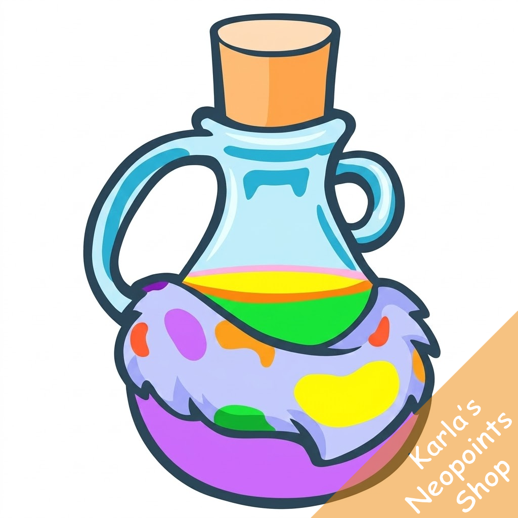 Rainbow Cybunny Morphing Potion