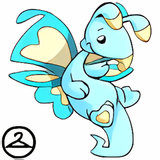 Prismatic Ice: Nostalgic Faerie Blumaroo