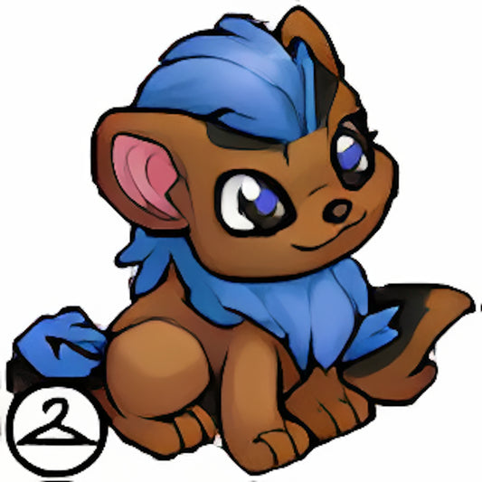 Habbo Hotel Blue Xweetok