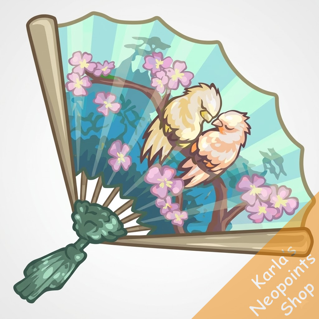 Dyeworks White: Shenkuu Handheld Fan
