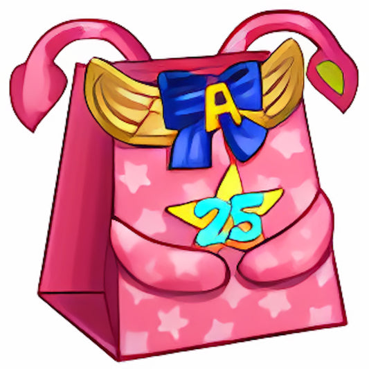 Huggable 25th Anniversary Aisha Plushie Goodie Bag