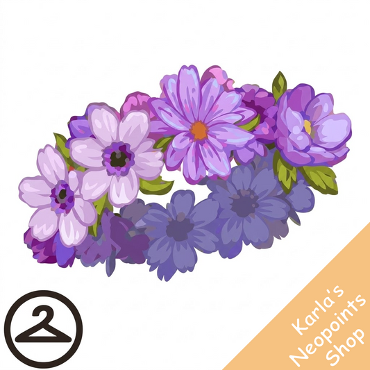 Dyeworks Lavender: Maraquan Spring Flower Crown