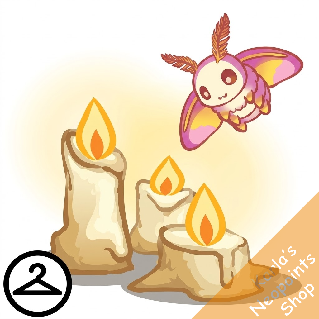 Ditrey Petpetpet Candles Foreground