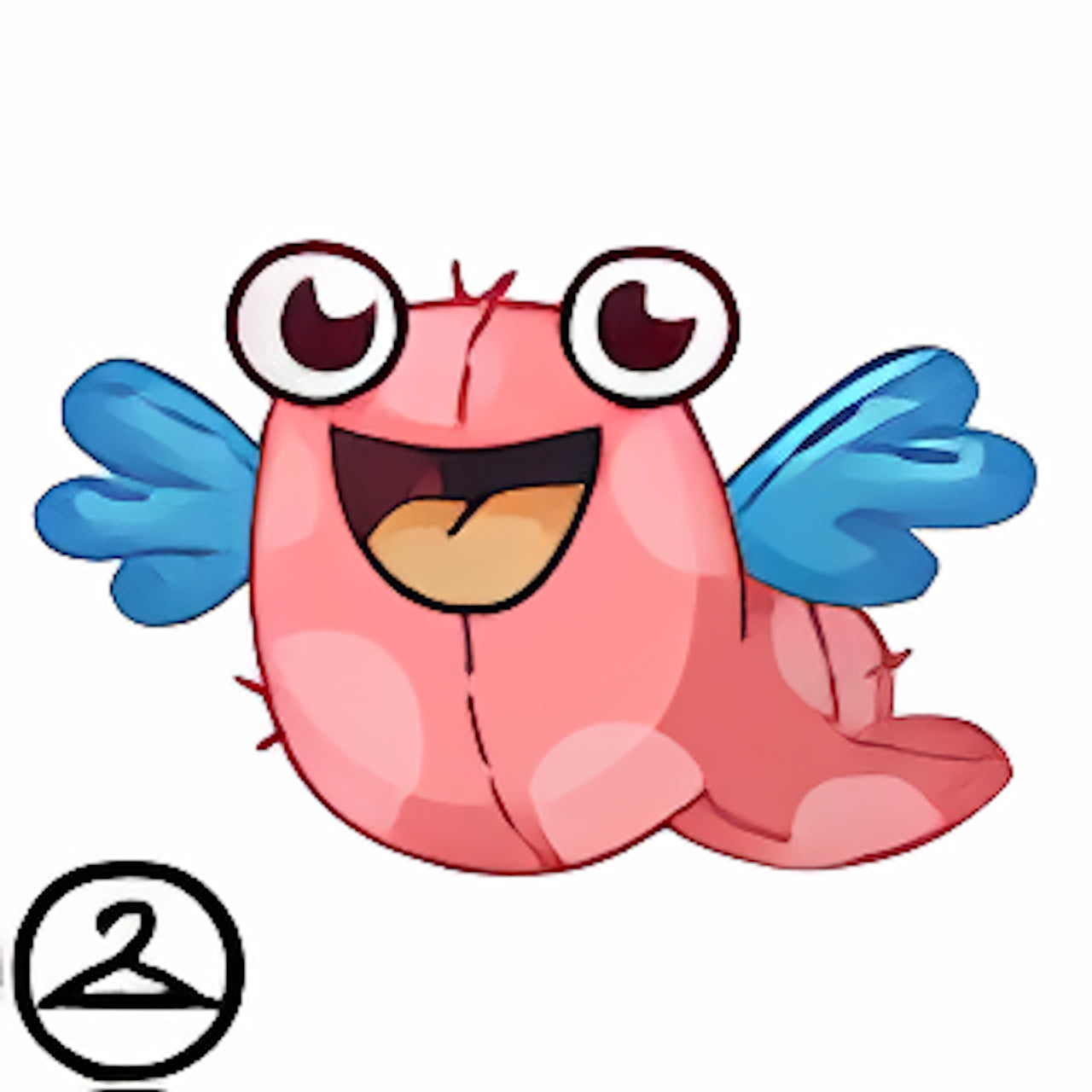 Mutant Overstuffed Faerie Slorg Plushie Handheld