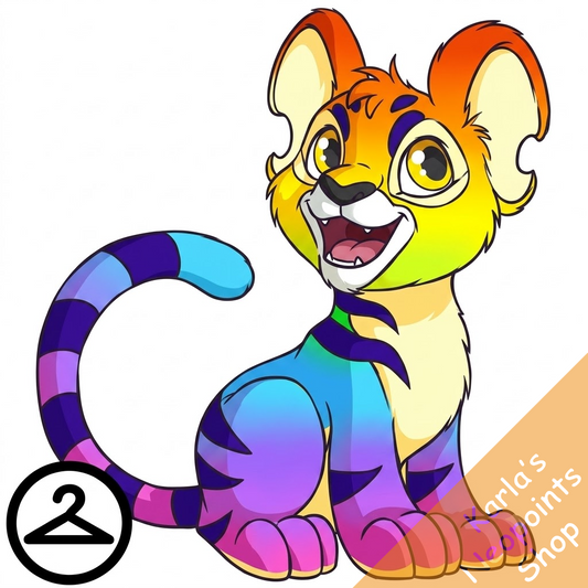 Adoring Rainbow Kougra