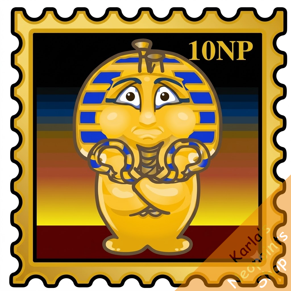Golden Khamette Stamp